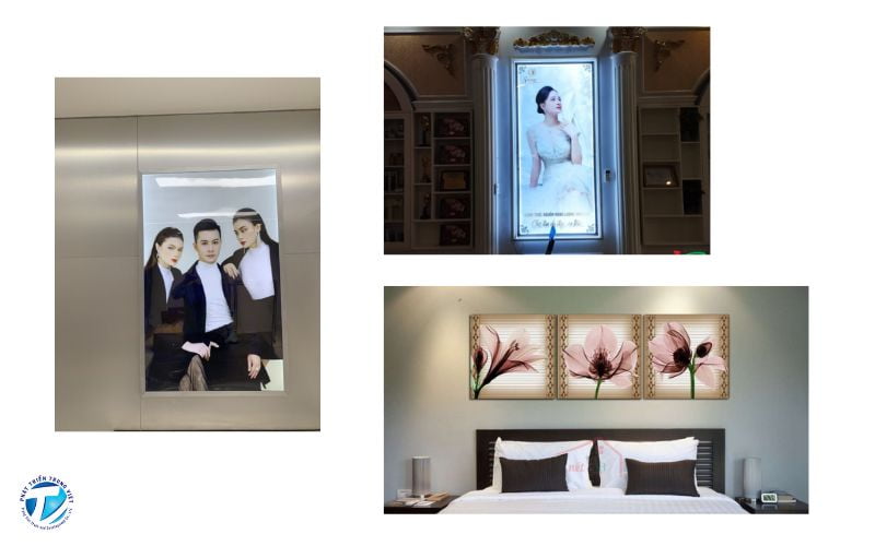 Tranh hộp đèn siêu mỏng quảng cáo menu, poster